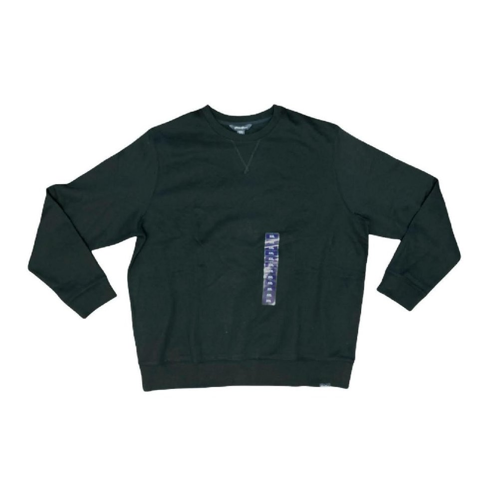 !!NEW!! Men's Black EDDIE BAUER Crew Sweater Size Medium